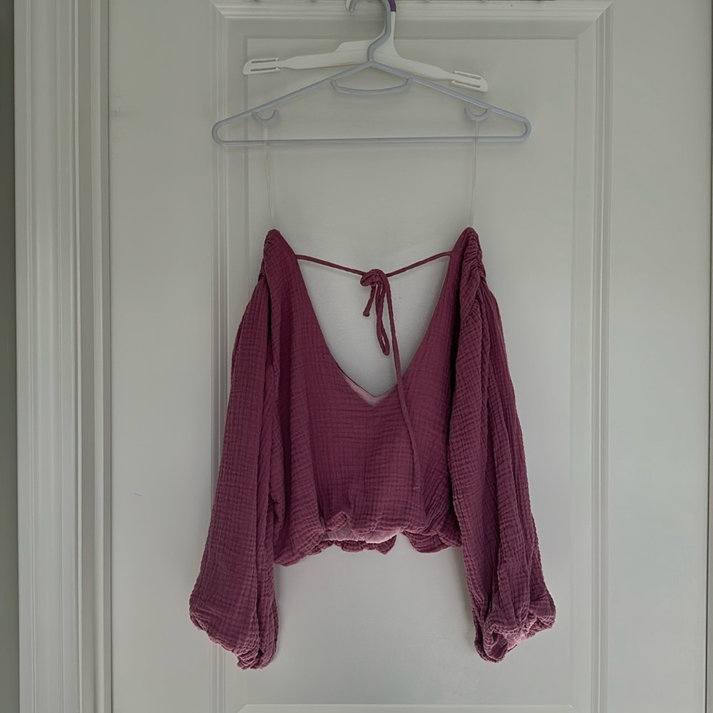 Reallly cute XS lush crop top